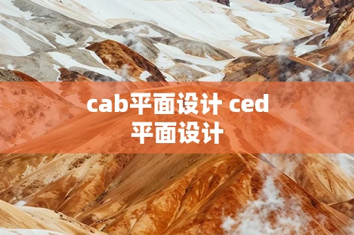 cab平面设计 ced平面设计